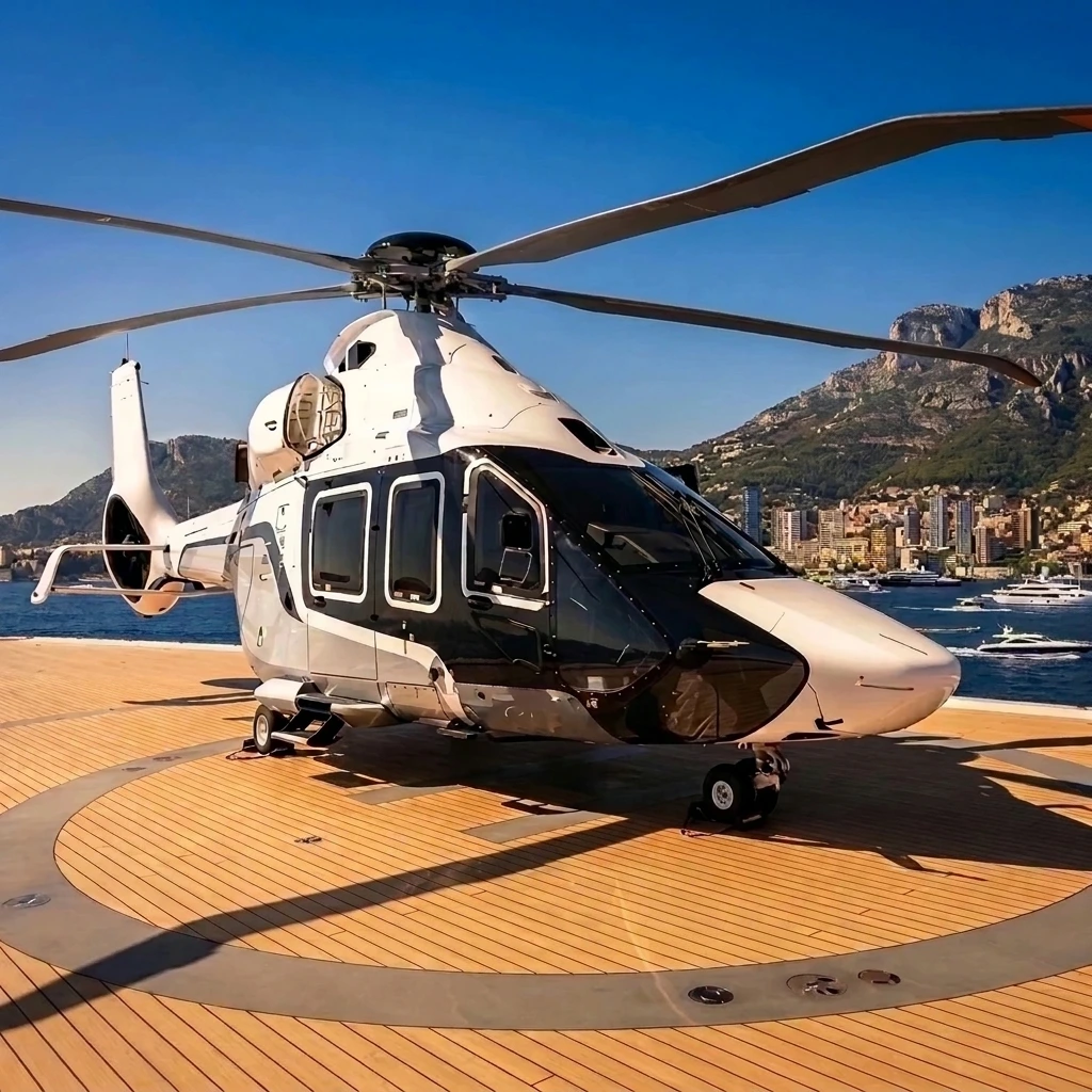 Luxury twin-engine helicopter