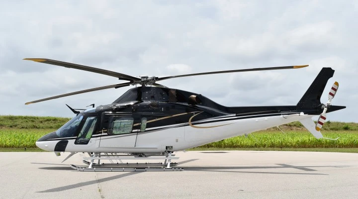 Twin engine luxury helicopter
